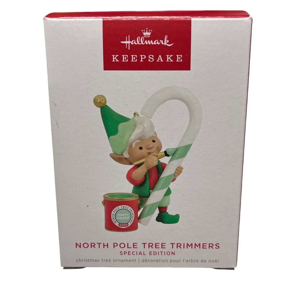 Hallmark North Pole Tree Trimmer Special Limited Edition Keepsake Ornament 2022